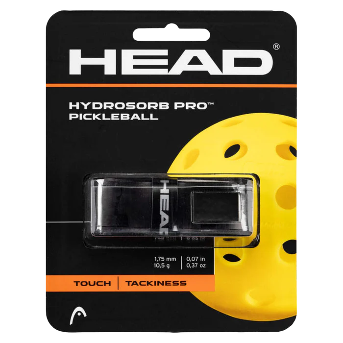 HEAD Hydrosorb Pro Pickleball Replacement Grip (Black)