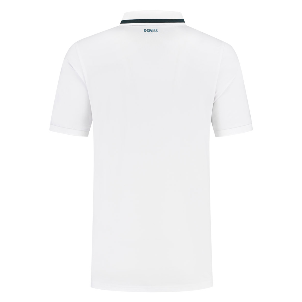K-Swiss Hypercourt Basic Tennis Polo Shirt (Mens) - White