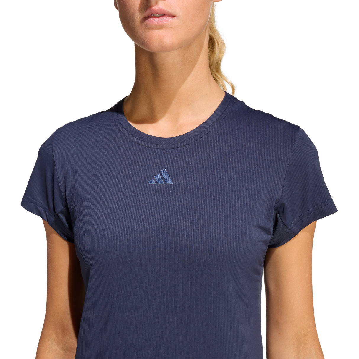 Adidas Freelift Tee (Ladies)- Navy