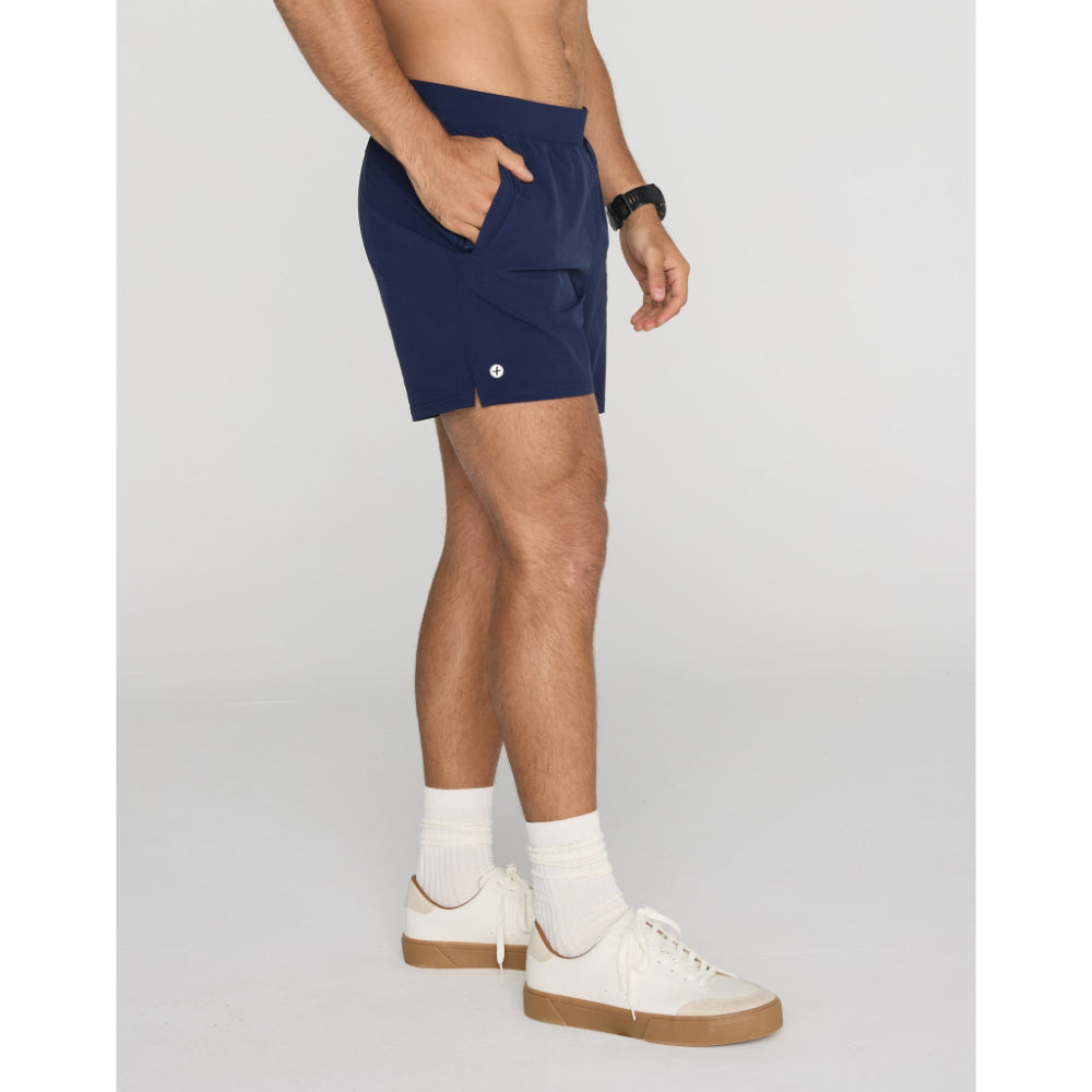 Gym+Coffee Essential 6" Shorts (Mens) - Twilight Navy