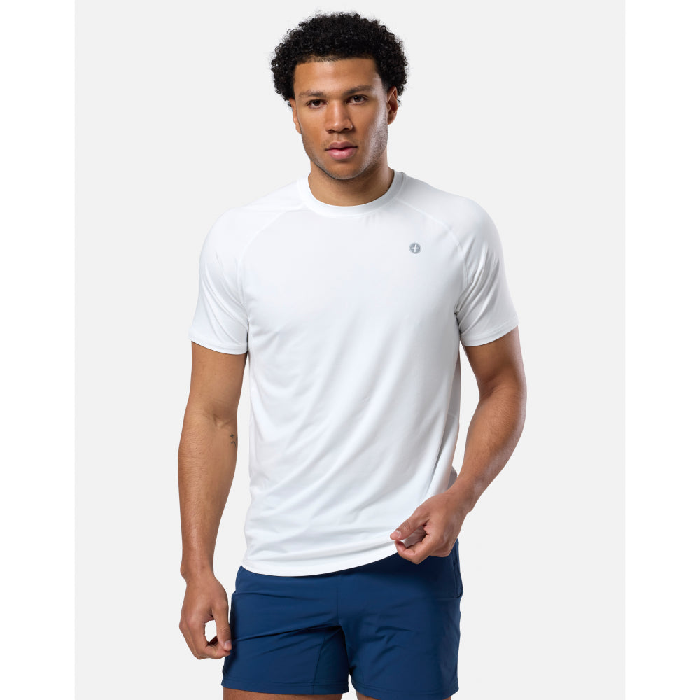 Gym+Coffee Relentless Tee (Mens) - Ultra White