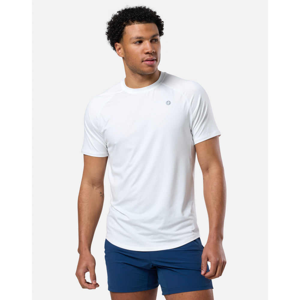 Gym+Coffee Relentless Tee (Mens) - Ultra White