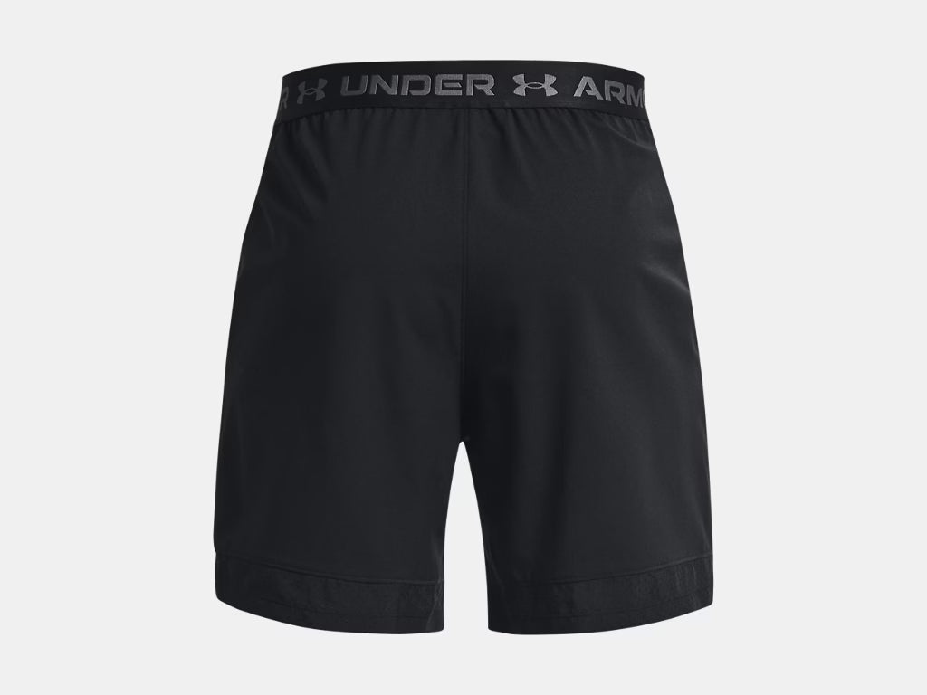 Under Armour Vanish Woven 6" Shorts (Men's) - Black / Pitch Grey