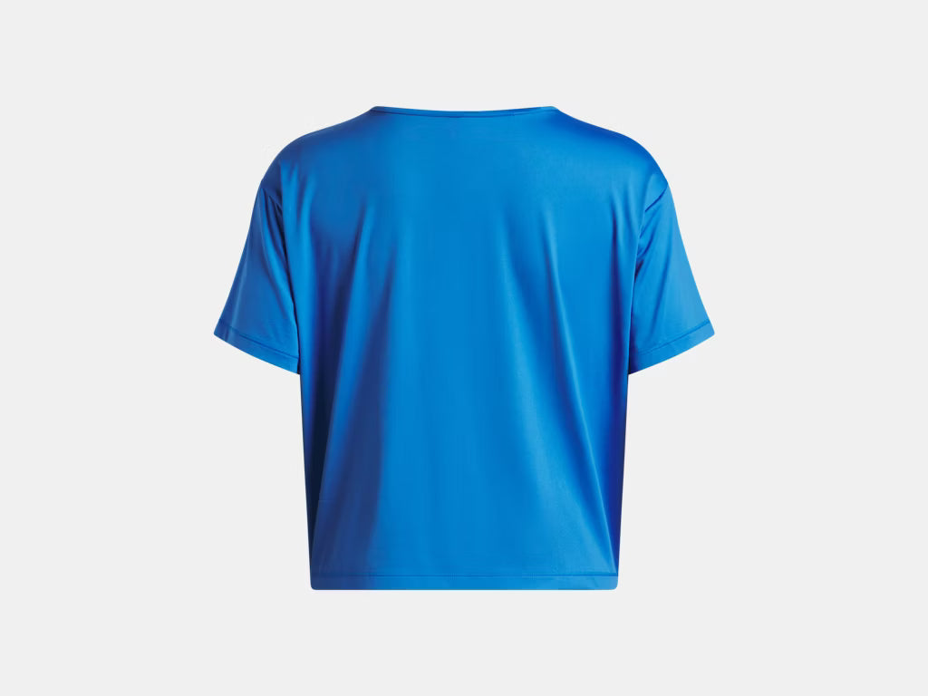 Under Armour Motion Short Sleeve Top (Ladies) - Blue Atlantis / White