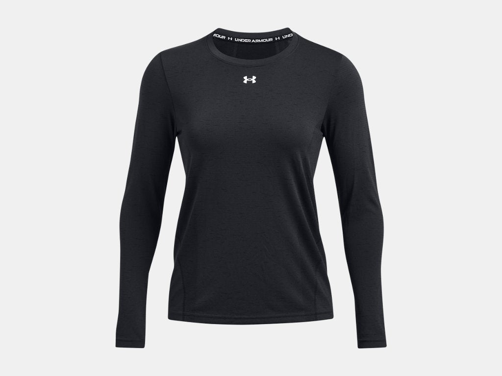 Under Armour Vanish Seamless Loose Long Sleeve (Ladies) - Black / Anthracite / White