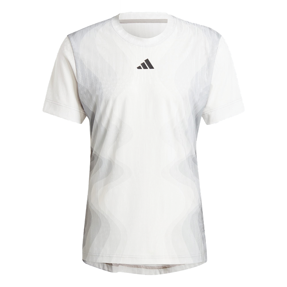 Adidas Melbourne Airchill Pro Tennis T-Shirt (Mens) - Grey One
