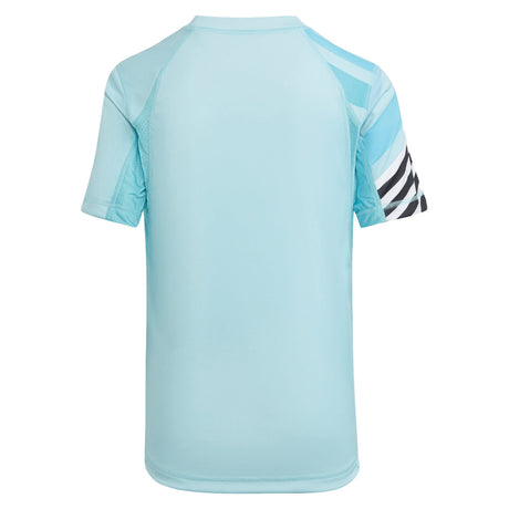 adidas New York Pro Tennis T-Shirt (Boys) - Light Aqua