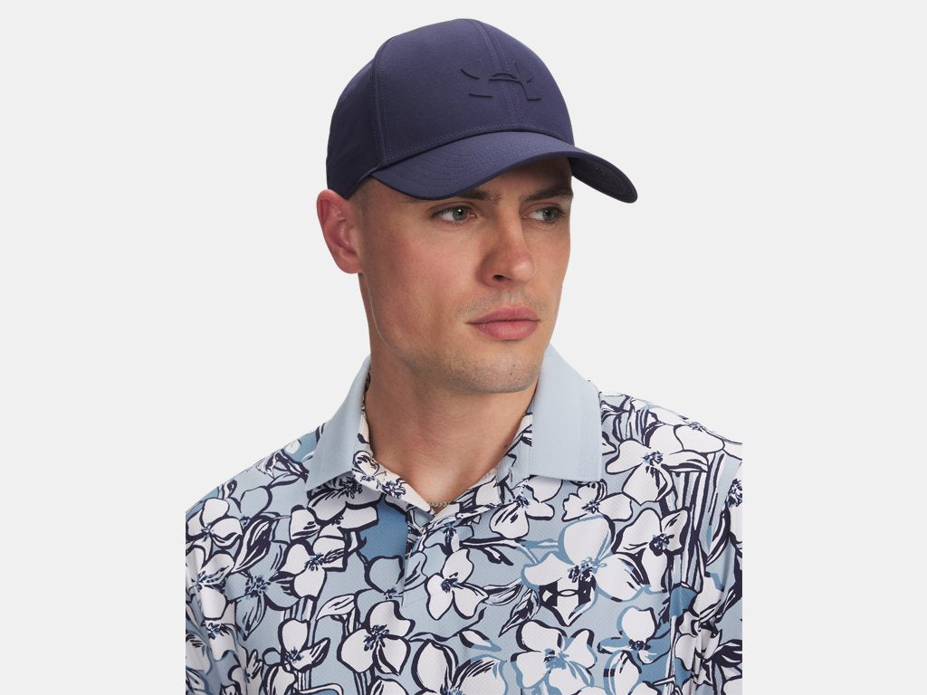 Under Armour Blitzing Low Storm Adjustable Cap (Men's) - Midnight Navy