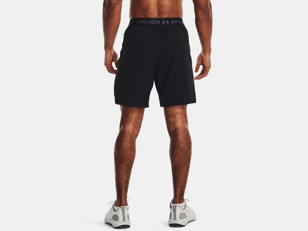 Under Armour Vanish Woven 6" Shorts (Men's) - Black / Pitch Grey