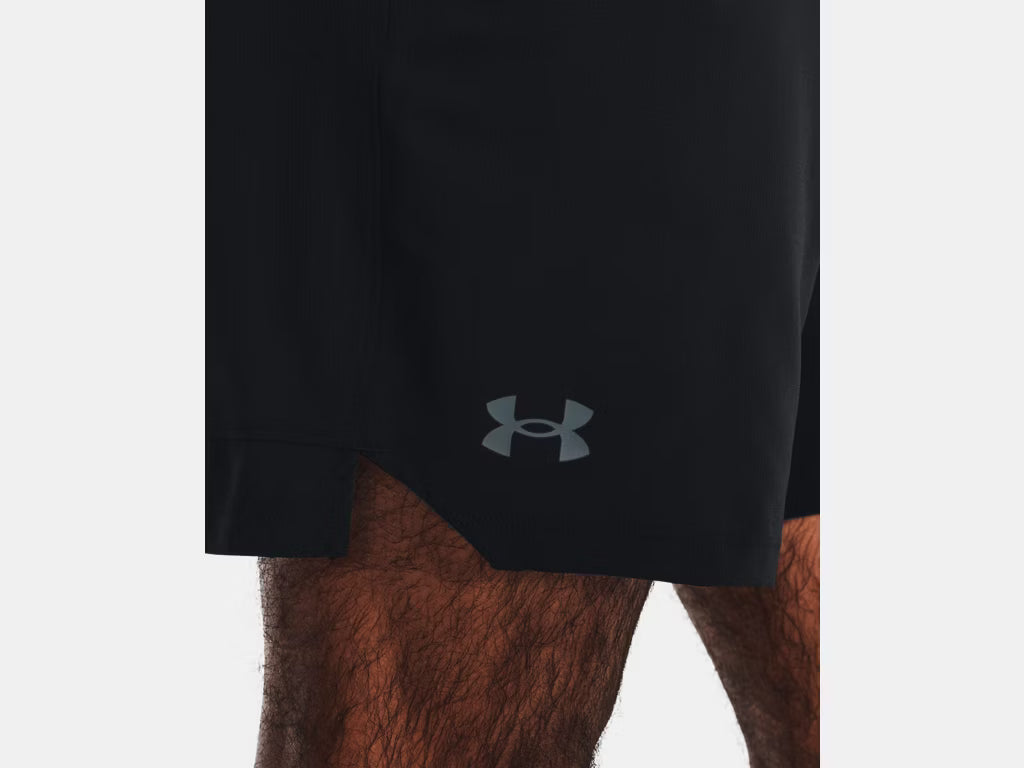Under Armour Vanish Woven 6" Shorts (Men's) - Black / Pitch Grey