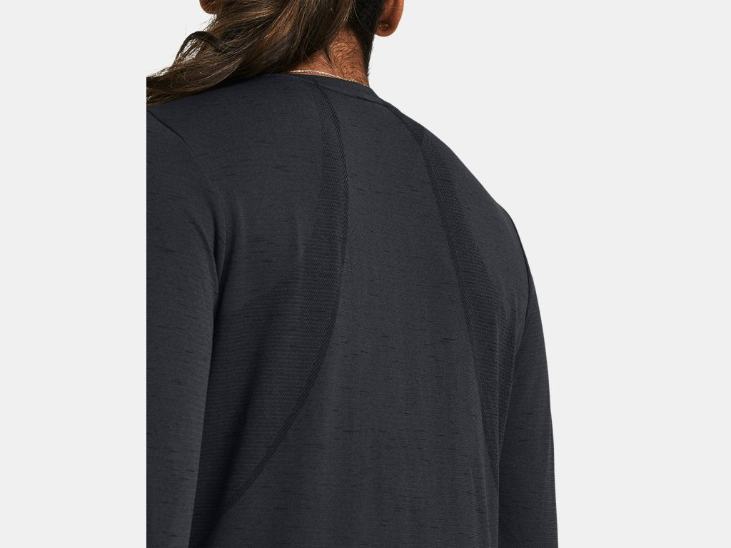 Under Armour Vanish Seamless Loose Long Sleeve (Ladies) - Black / Anthracite / White