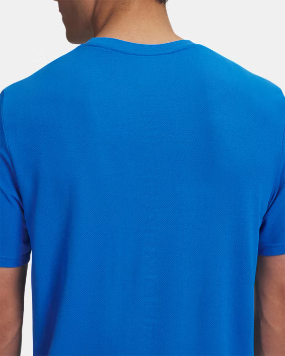 Under Armour Vanish Seamless Short Sleeve (Men's) - Blue Atlantis / White
