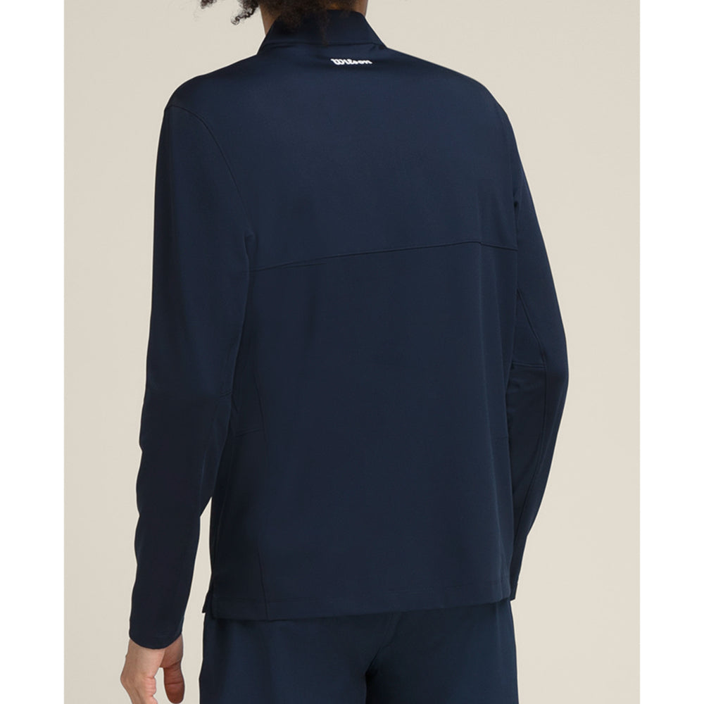Wilson Elevate Performance 1/2 Zip (Mens) - Classic Navy