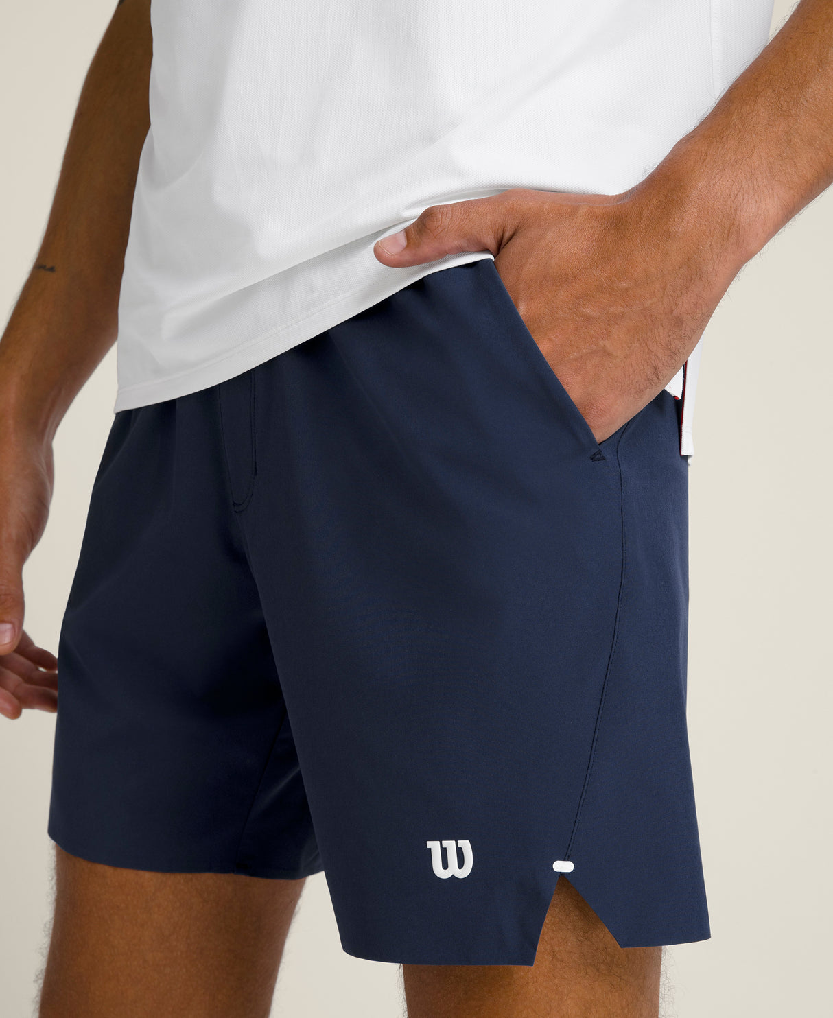 Wilson Tournament Short V2 7" (Mens) - Classic Navy