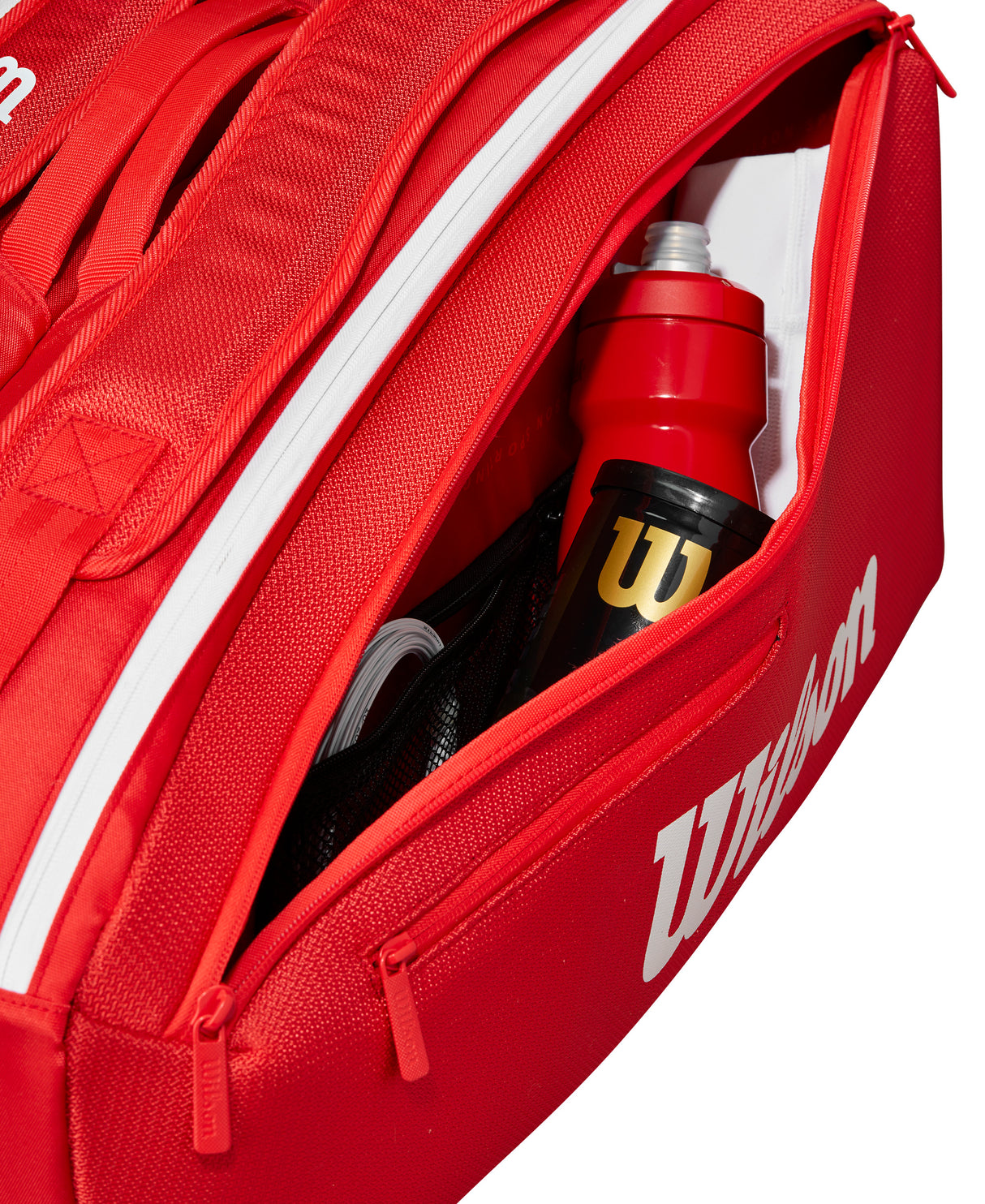 Wilson Super Tour 9 Pack Racket Bag 2025 - Red