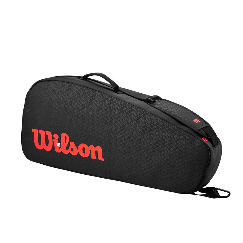 Wilson Clash V3 3 Pack Racket Bag Black/Red