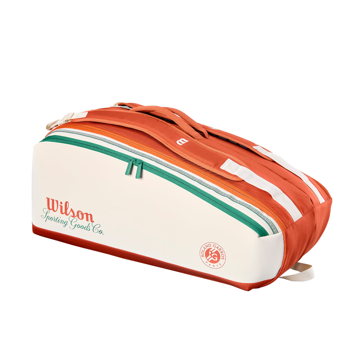 Wilson Roland Garros 2026 9PK Racket Bag - Cream
