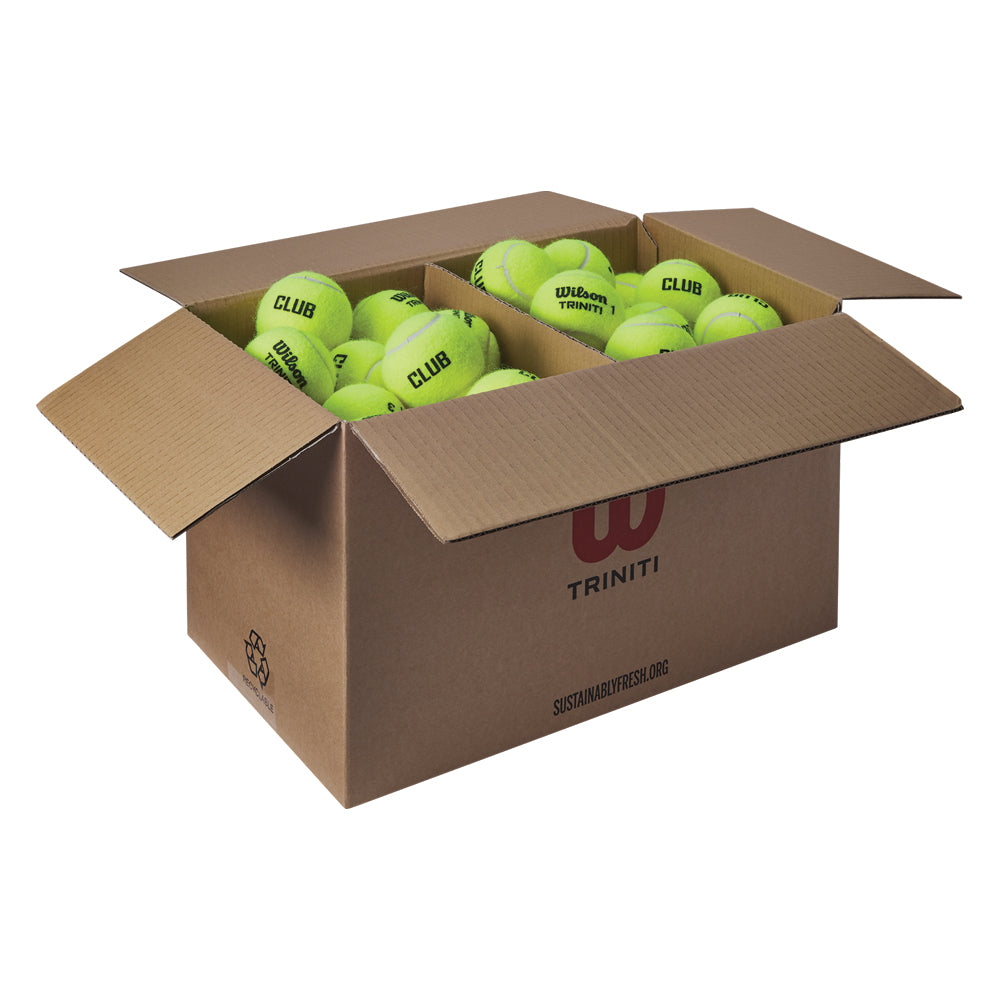 Wilson Trinity Club Tennis Ball 72 Ball Box