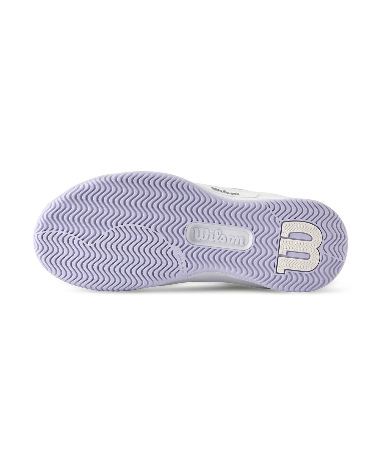 Wilson Intrigue Pro All Court Tennis Shoes (Ladies) - White / Lavender Blue / Silver