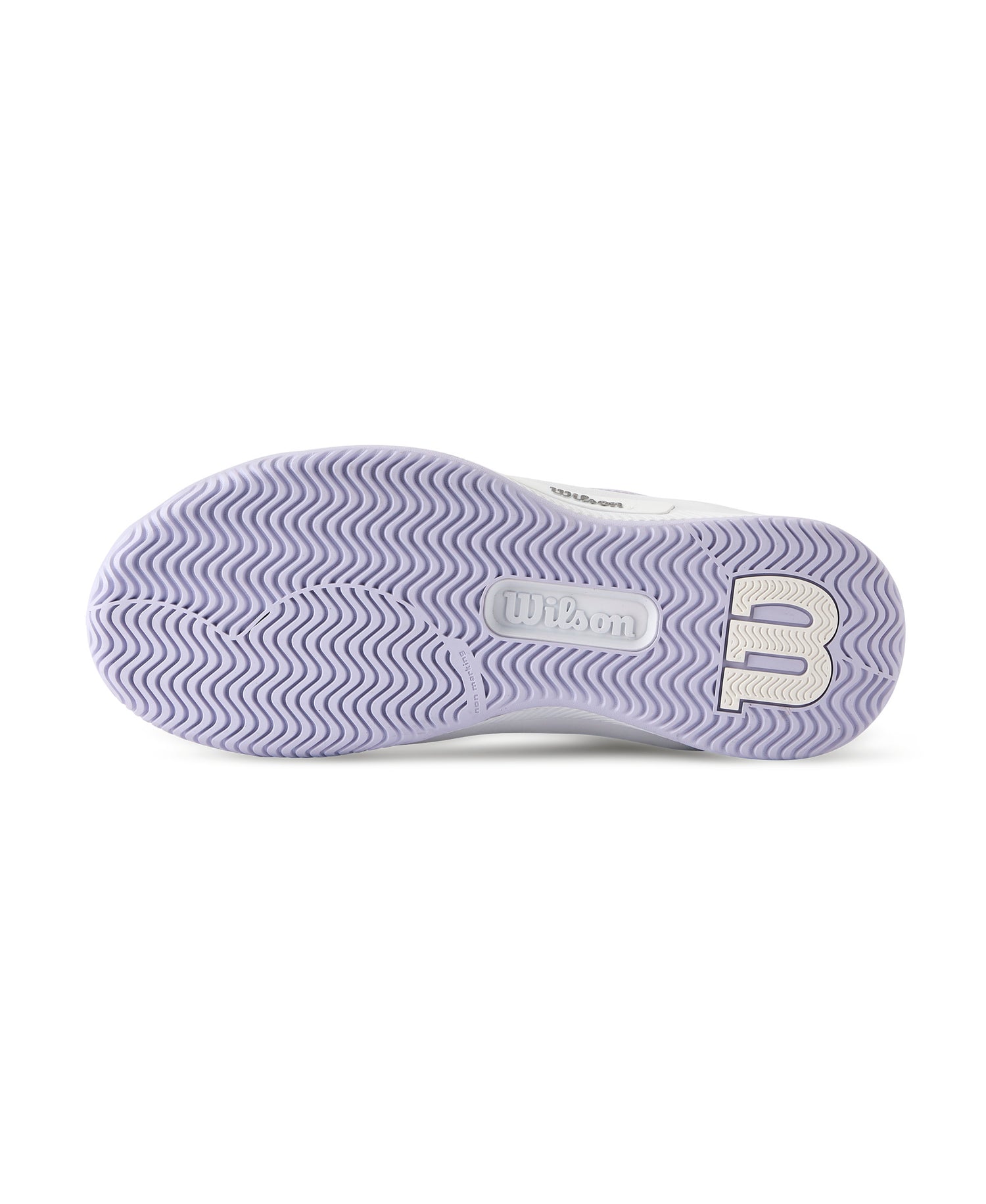 Wilson Intrigue Pro All Court Tennis Shoes (Ladies) - White / Lavender Blue / Silver