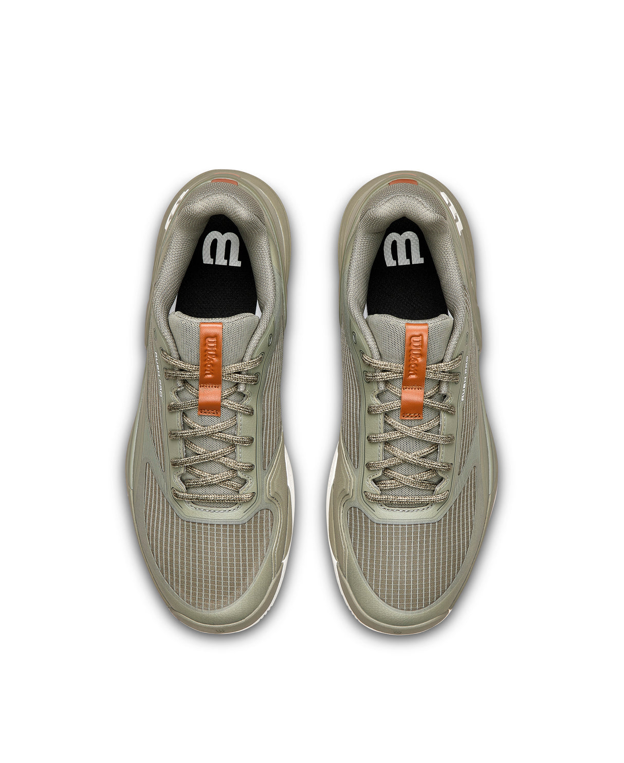 Wilson Rush Pro 5 All Court Tennis Shoes (Mens) - Vetiver/Tofu/Caramel Cafe