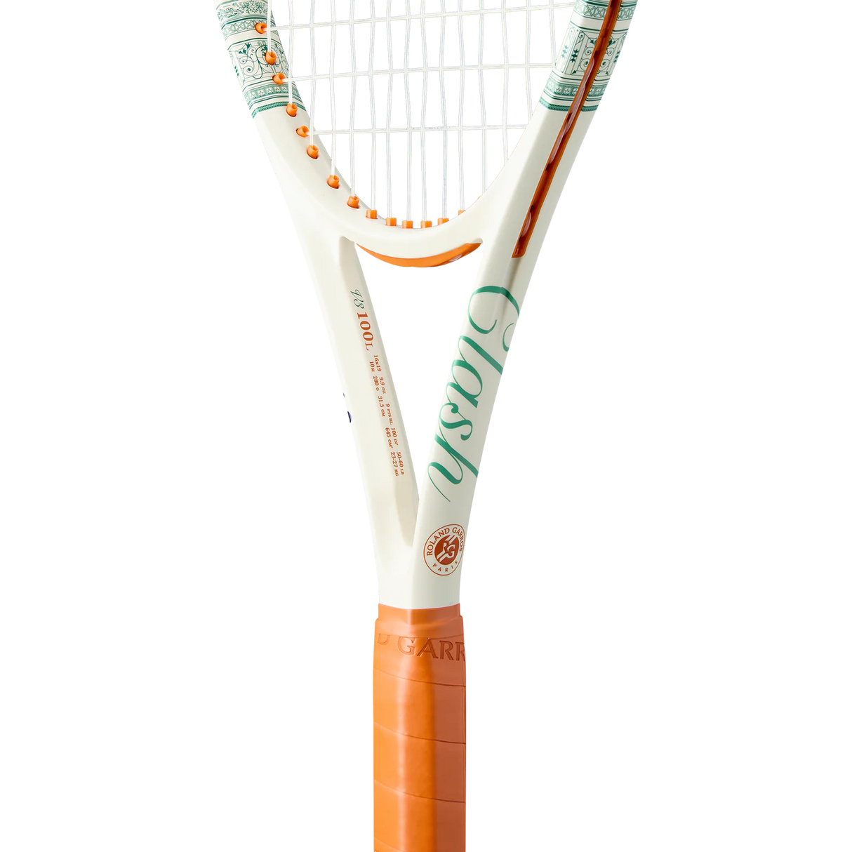 Wilson Clash 100L V3 Roland Garros 2026 Tennis Racket (Unstrung)