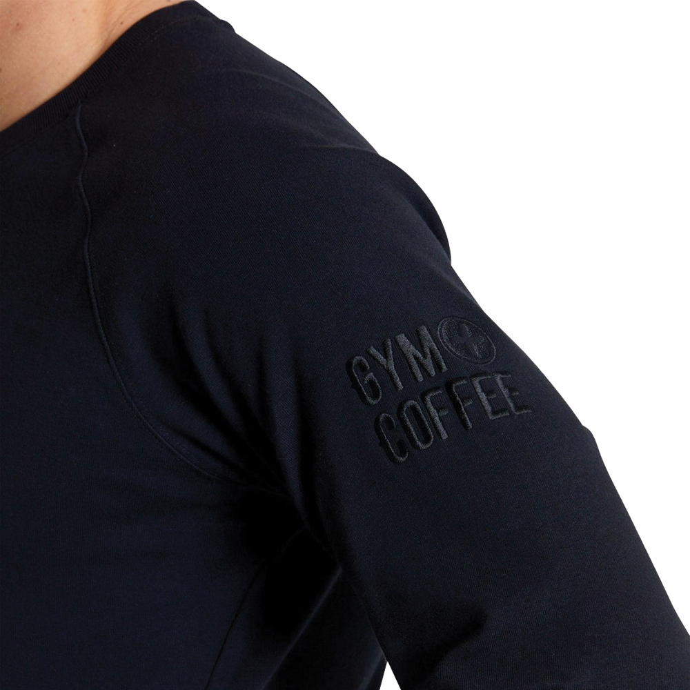 Gym Plus Coffee Essential Crew (Mens) - Black