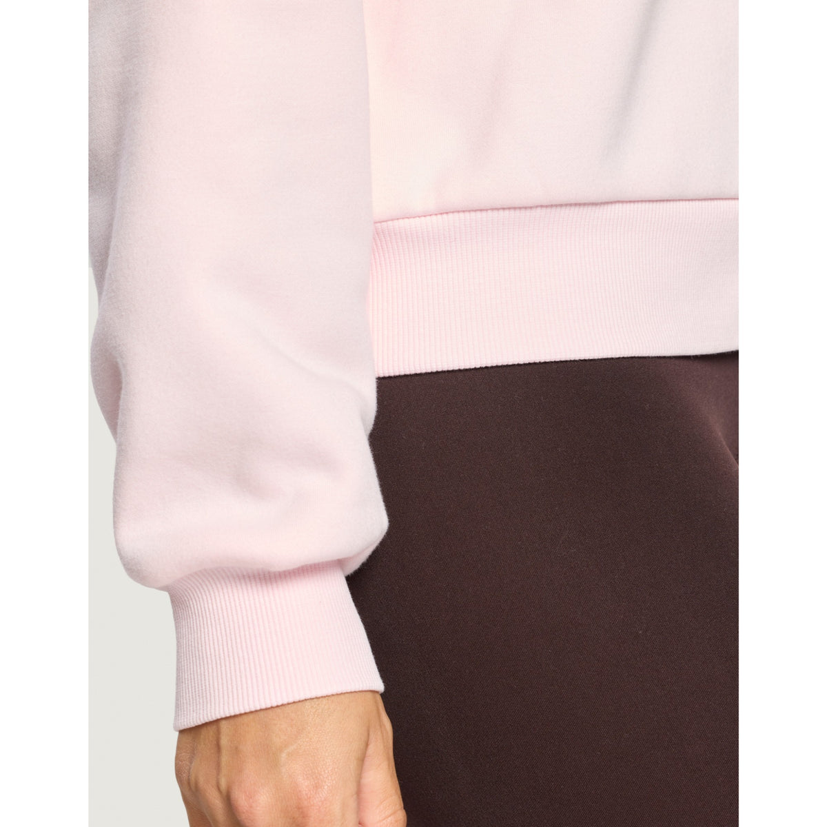 Gym+Coffee Daily Snap Collar Sierra Sweatshirt (Ladies) - Ballet Pink - photo 4
