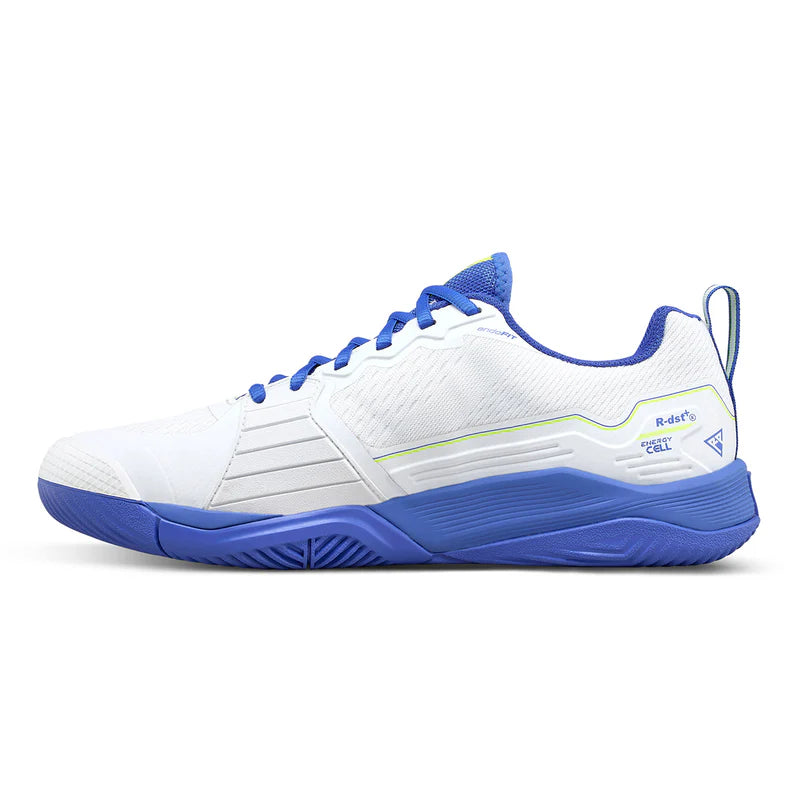 Wilson Rush Pro 4.5 All Court Tennis Shoes (Mens) - White / Amparo Blue / Safety Yellow