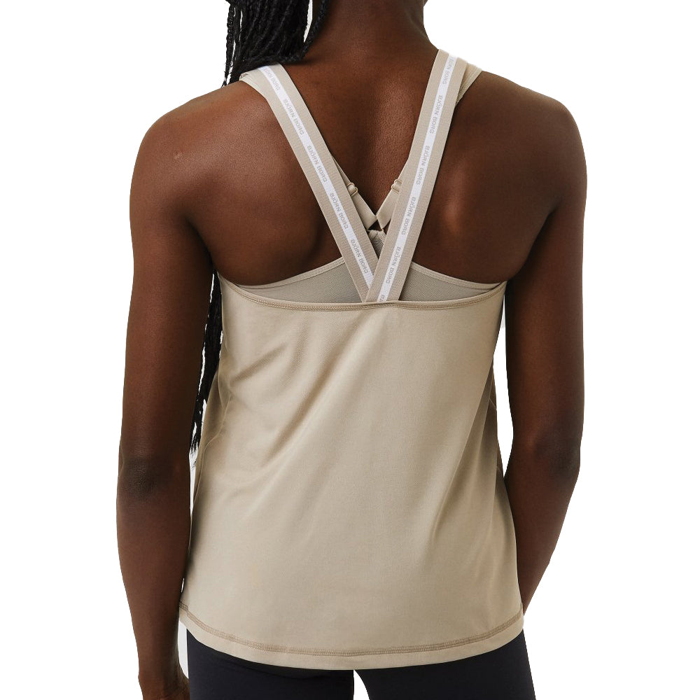 Bjorn Borg Tank Elastic (Ladies) - Aluminum