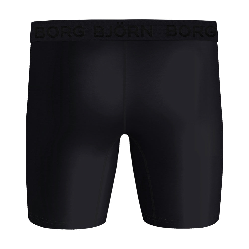 Bjorn Borg Performance Boxers Long Leg (Mens) - Black