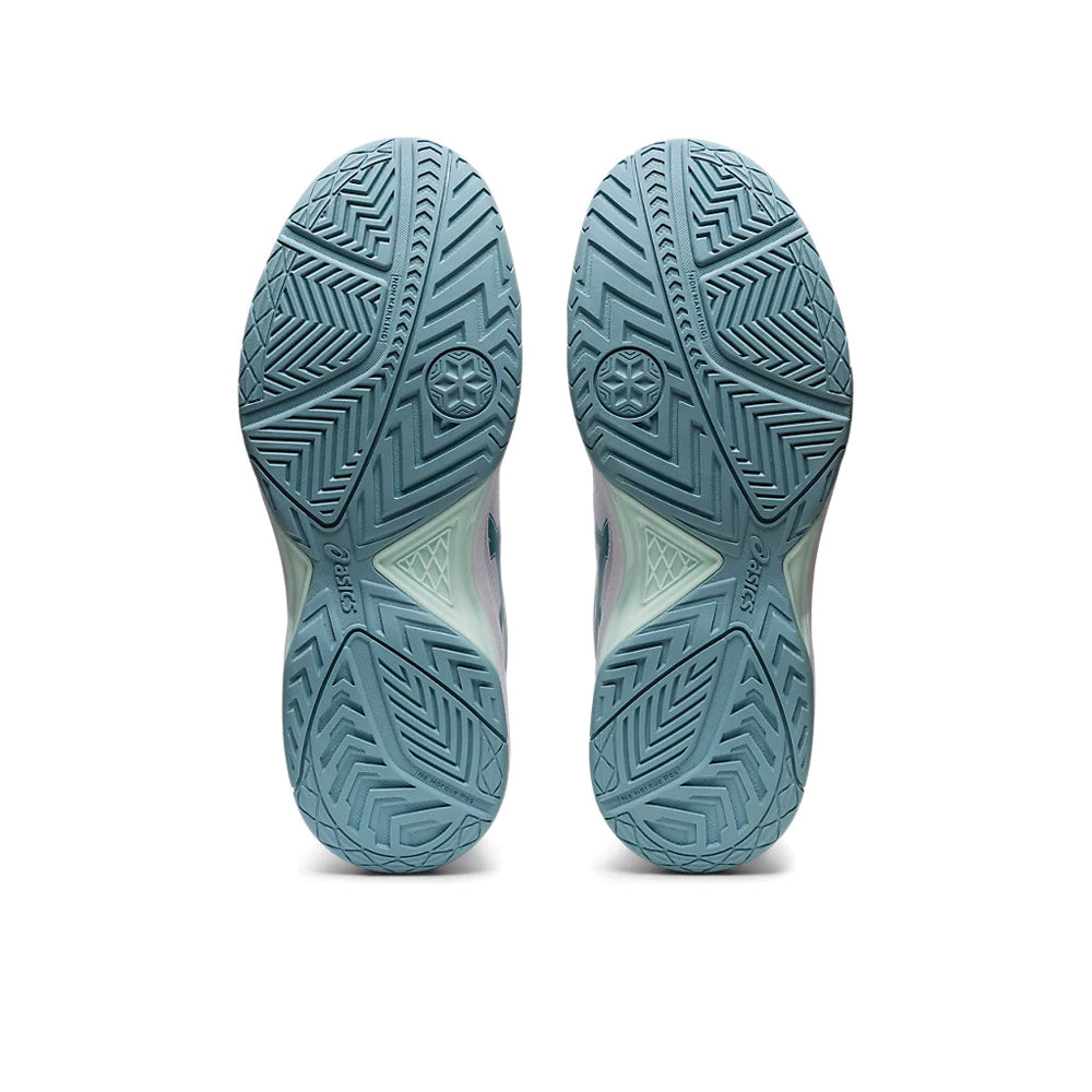 Asics Gel-Dedicate 7 Tennis Shoes (Ladies) - White/Smoke Blue