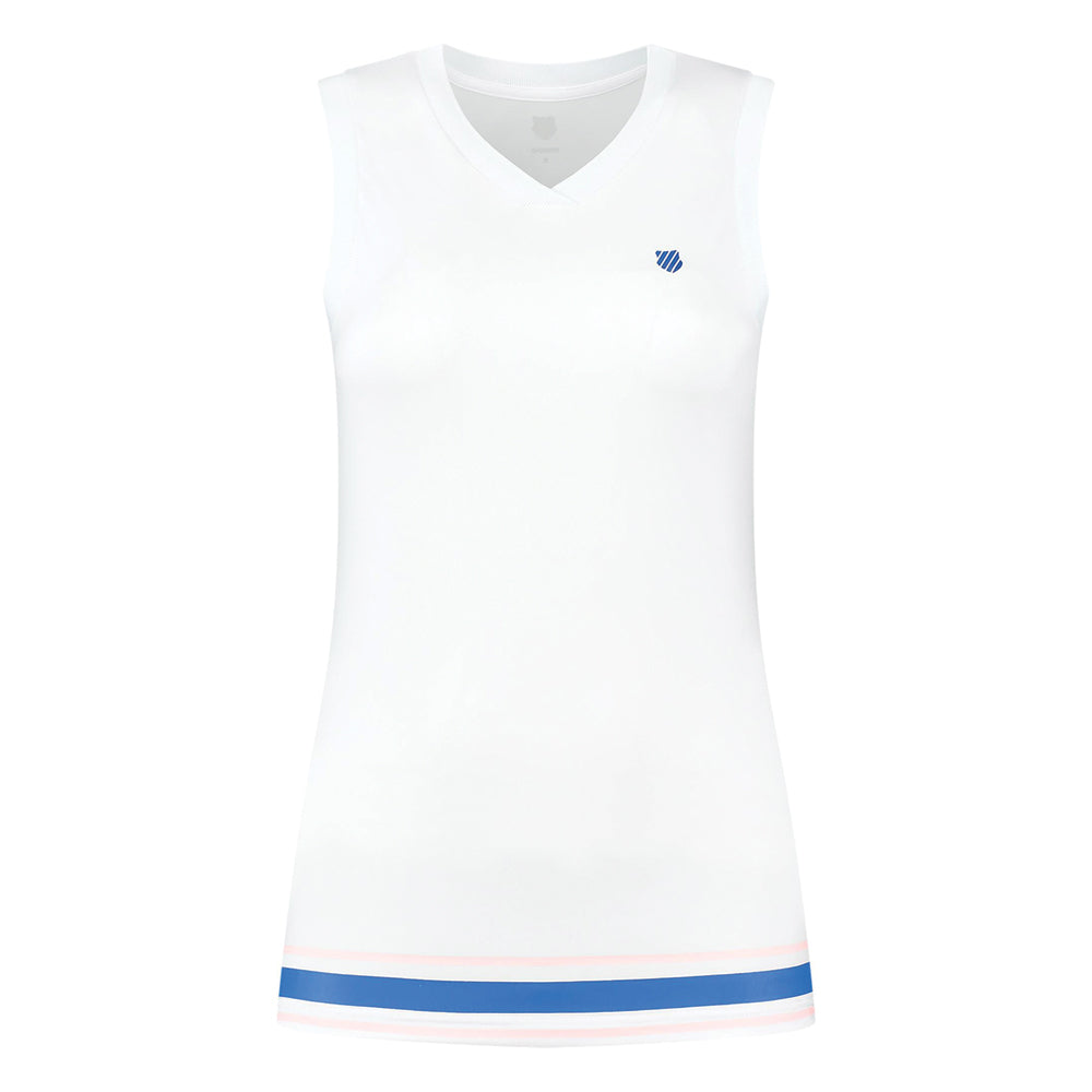 K-Swiss (Ladies) TAC Hypercourt Singlet - White