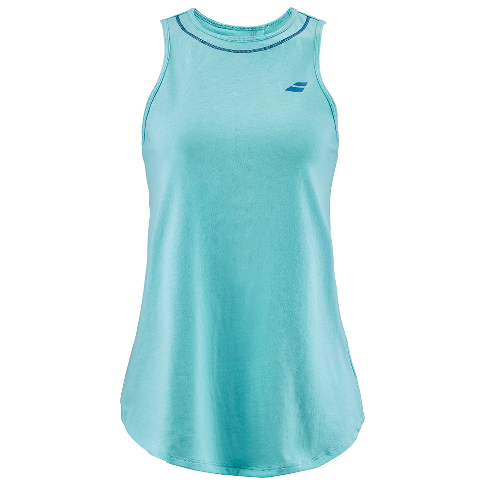 Babolat Exercise Cotton Tank (Ladies) - Angel Blue
