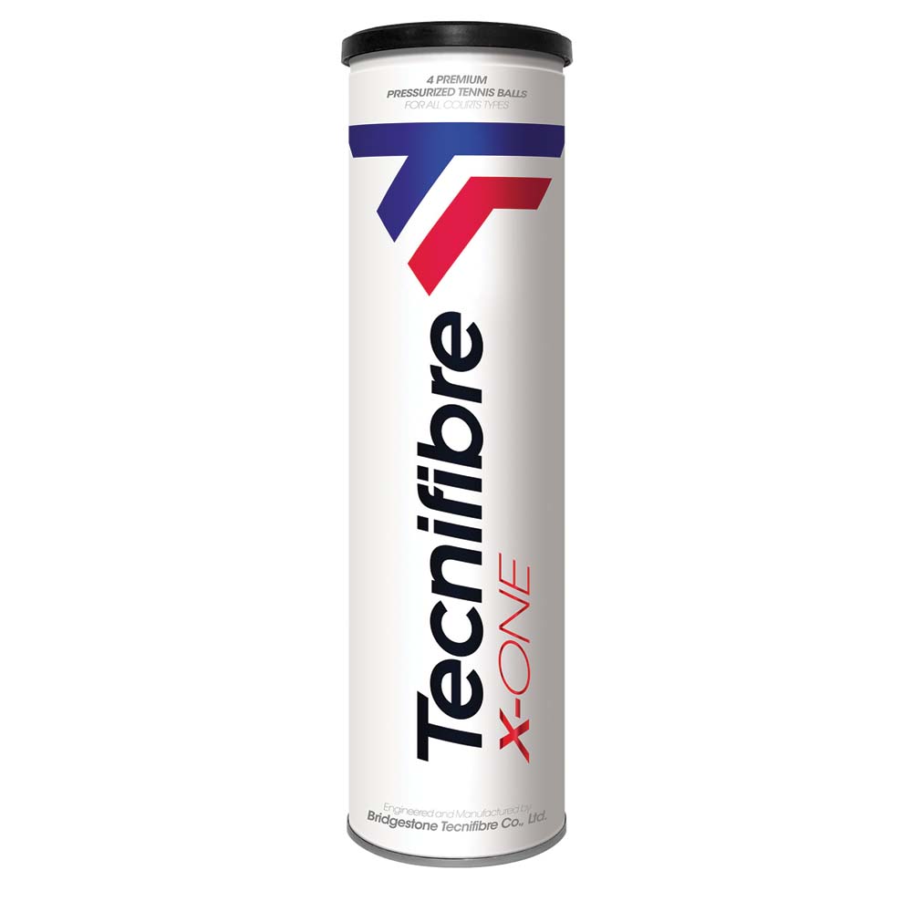 Tecnifibre X-One Tennis Balls - 4 Ball Can