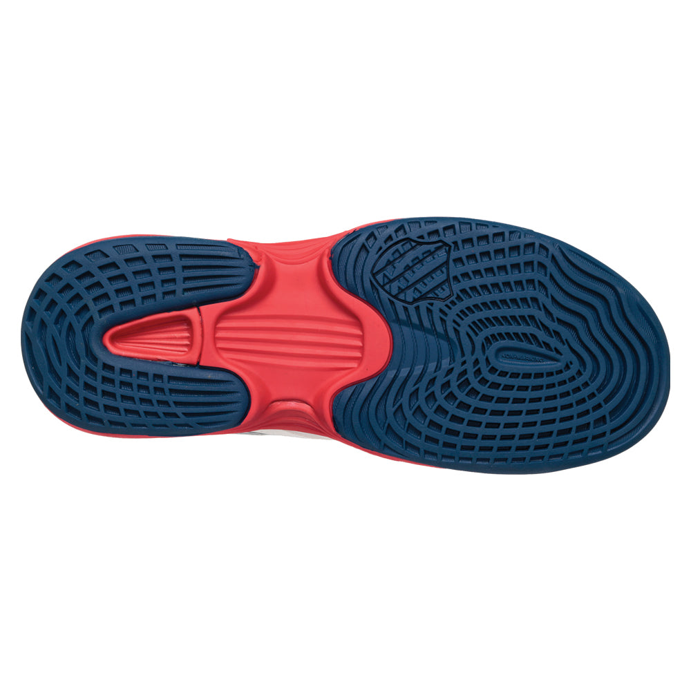 K-Swiss Speedtrac Tennis Shoes (Boys) - Blanc/Blue Opal/Lollipop