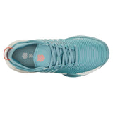 K-Swiss Hypercourt Supreme HB Tennis Shoes (Ladies) - Nile Blue/Blanc/Desert Flower