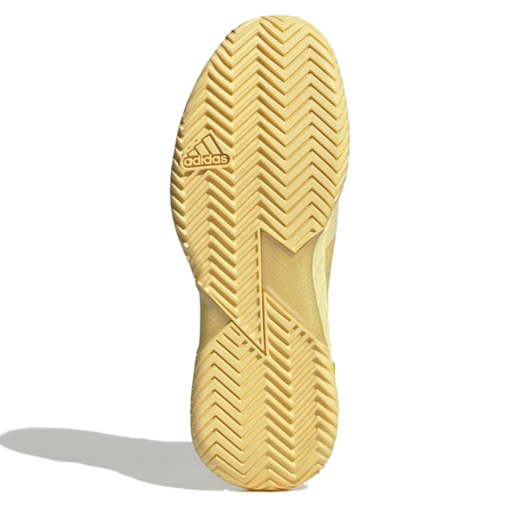 adidas Adizero Ubersonic 4 Tennis Shoes (Ladies) - Almost Yellow/Impact Yellow