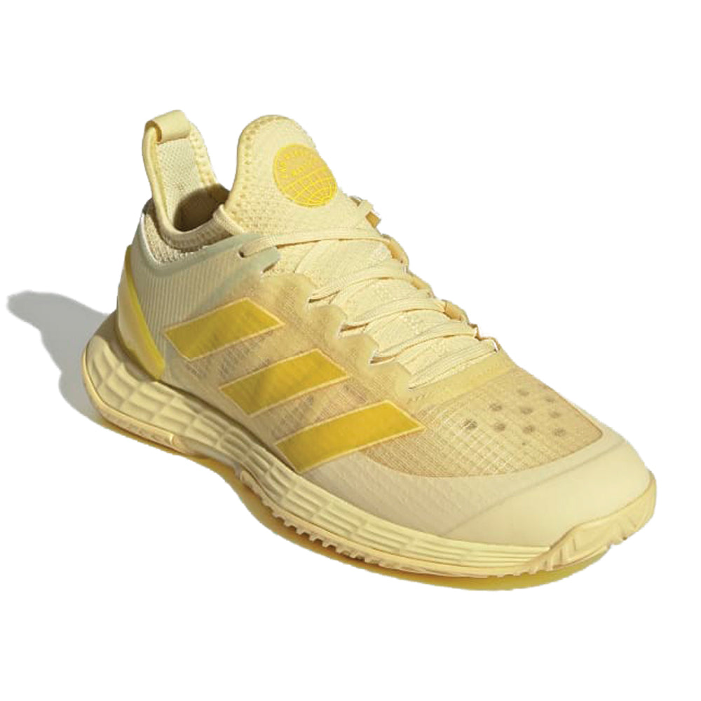 adidas Adizero Ubersonic 4 Tennis Shoes (Ladies) - Almost Yellow/Impact Yellow