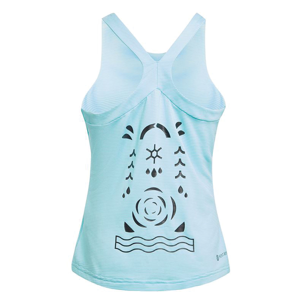 adidas Paris Tank H.RDY (Girls) - Aqua