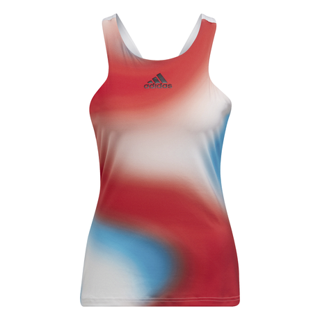 adidas Melbourne Y-Tank (Ladies) - Red