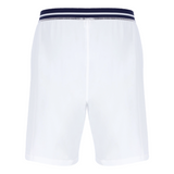 Fila Heritage Stretch Woven Tennis Short (Mens) - White/Navy