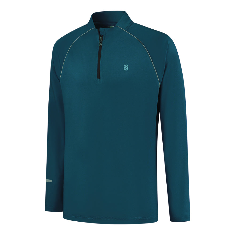 K-Swiss TAC Hypercourt Long Sleeve 3 (Mens) - Blue Opal