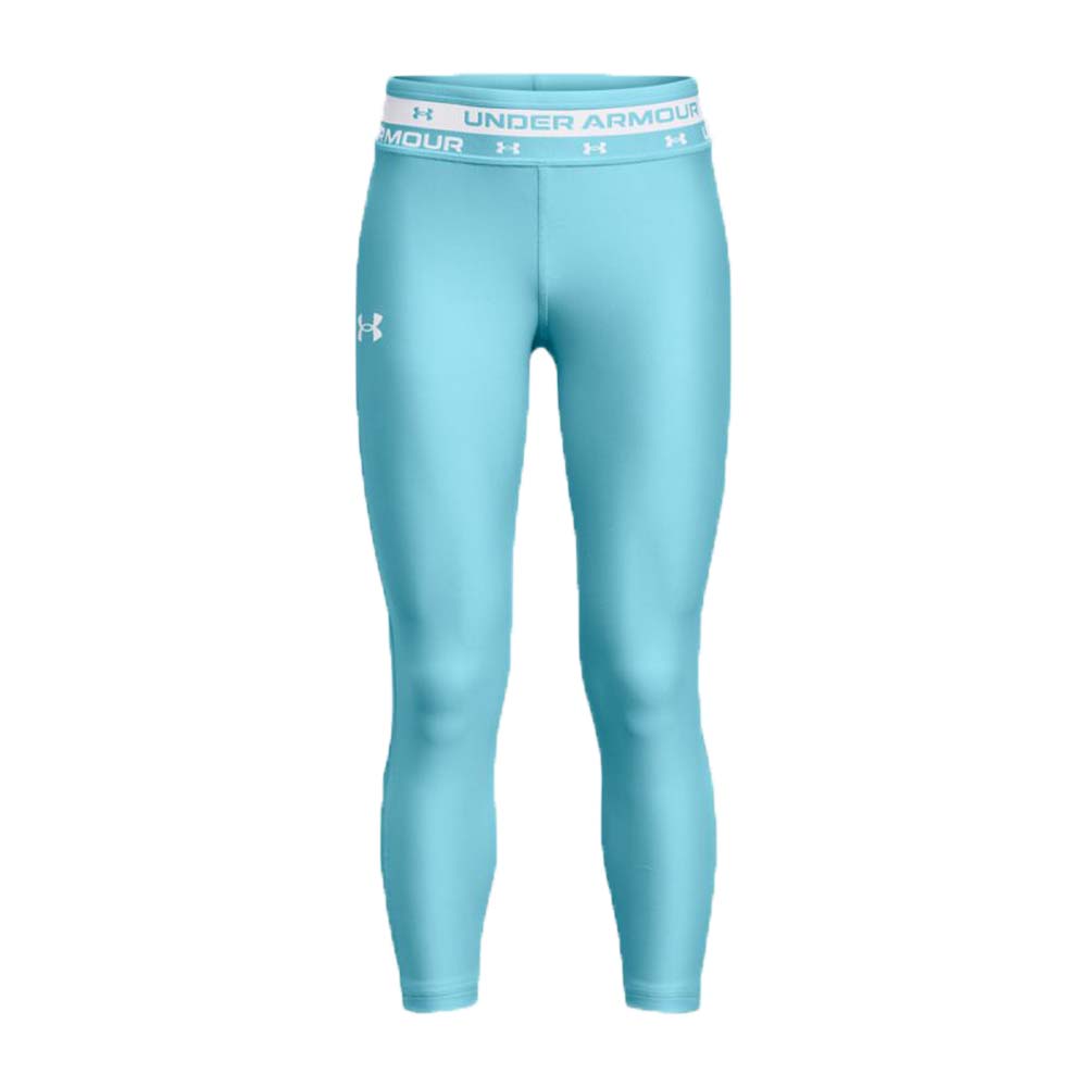 Under Armour HeatGear Armour Crop (Girls) - Sky Blue