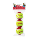 Wilson Starter Red Tennis Ball (Dozen) - 3 Ball Pack
