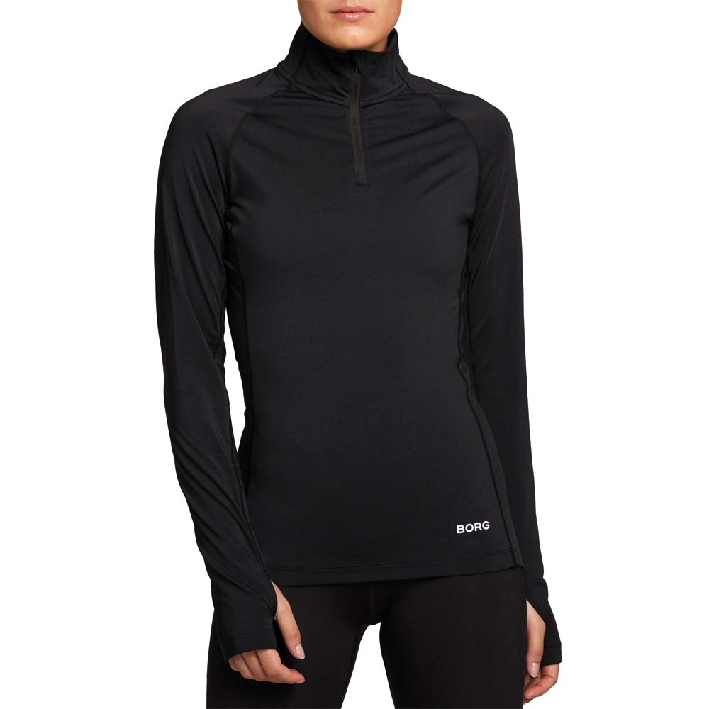 Bjorn Borg Borg Midlayer (Ladies) - Black Beauty
