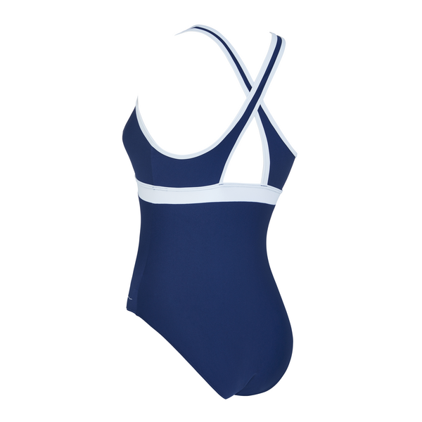 Swimming Costume Zoggs Dakota Crossback Women - Navy/White