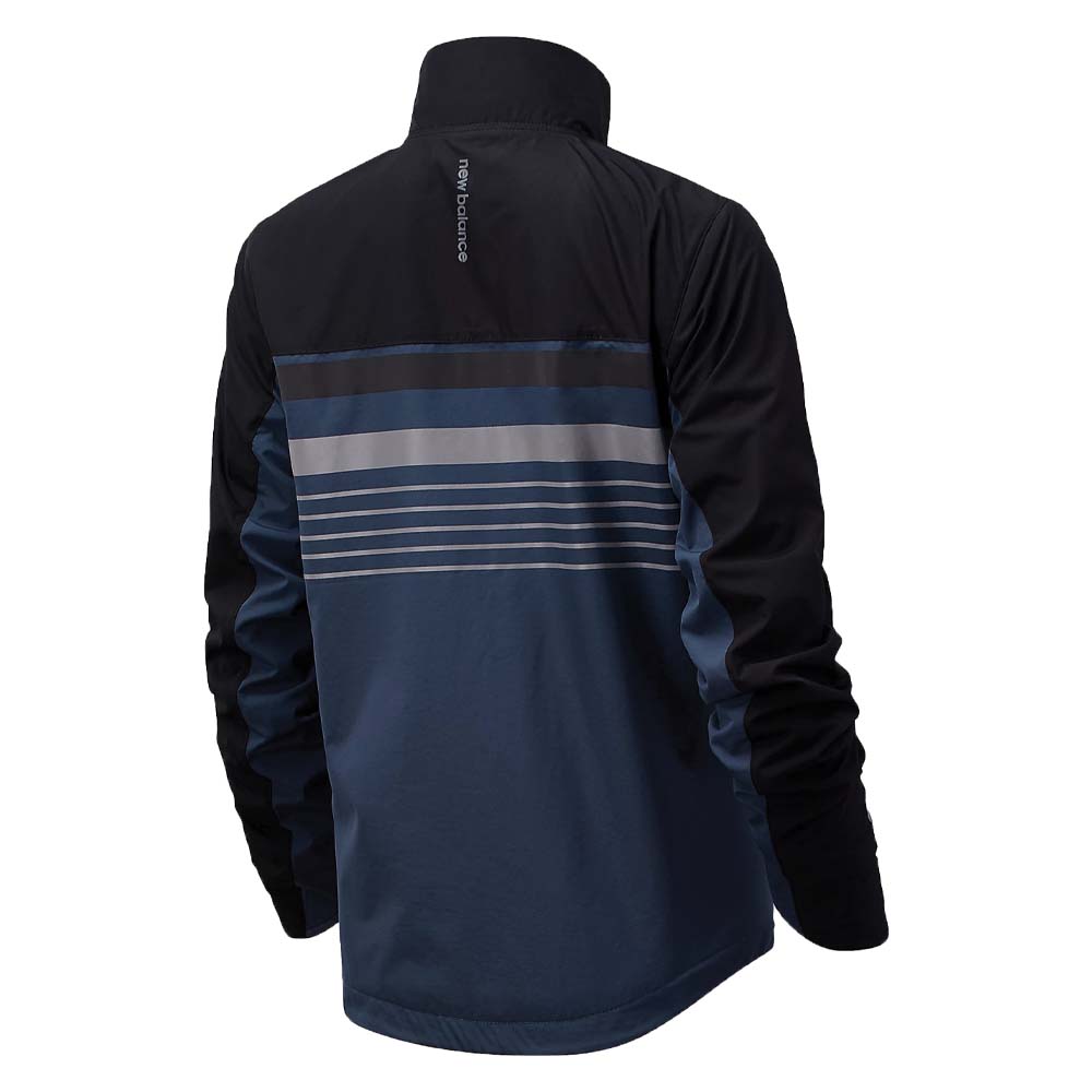 New Balance Accelerate Protect Jacket Reflective (Ladies) - Deep ocean grey