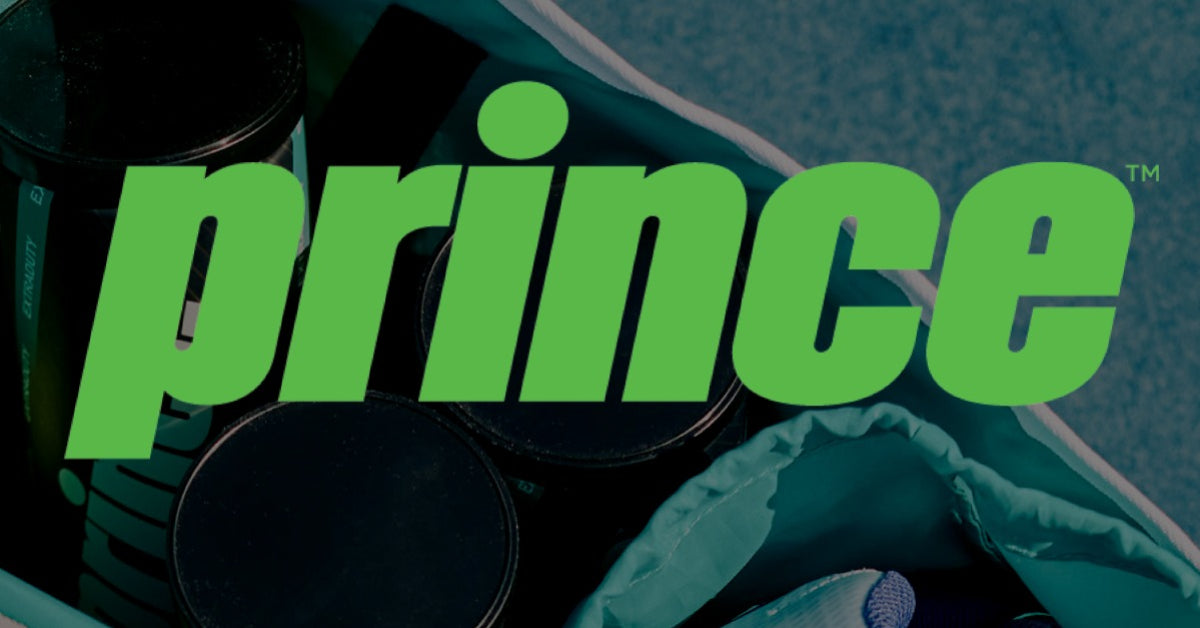 The logo of tennis brand Prince tennis