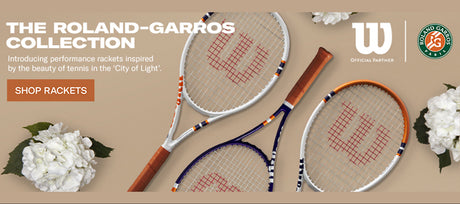 Wilson Roland Garros Collection of Rackets including the Blade, Clash and racket bags